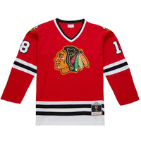 Chicago Blackhawks Denis Savard Scarlet 1980-81 Power Play Jersey