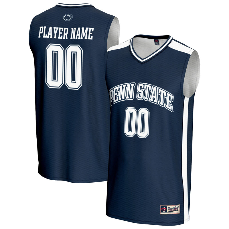 Penn State Nittany Lions GameDay Greats NIL Pick-A-Player Lightweight Basketball Jersey - Navy