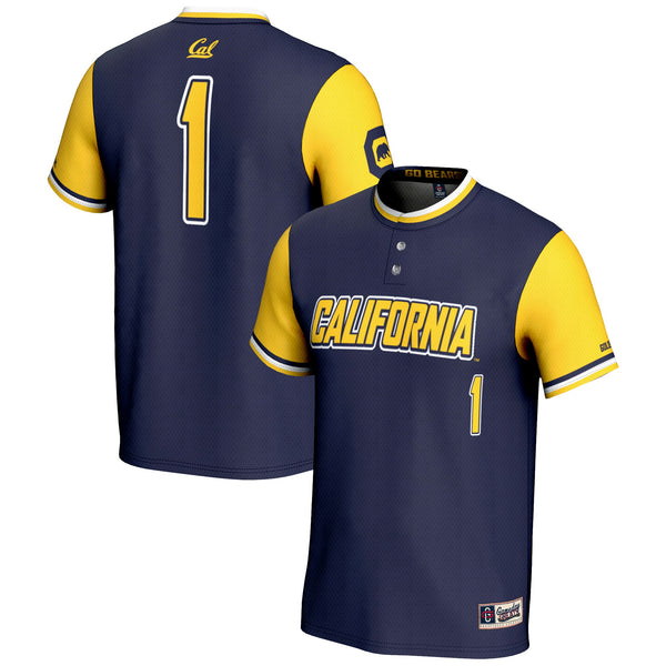 #1 Cal Bears GameDay Greats Lightweight Softball Jersey - Navy