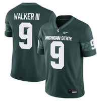 Kenneth Walker III Michigan State Spartans Nike Alumni Game Jersey - Green