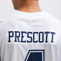 Dallas Cowboys Dak Prescott White Nike Color Rush Vapor Limited Jersey