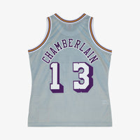 Los Angeles Lakers Mitchell & Ness 1971 75th Swingman Jersey - Silver