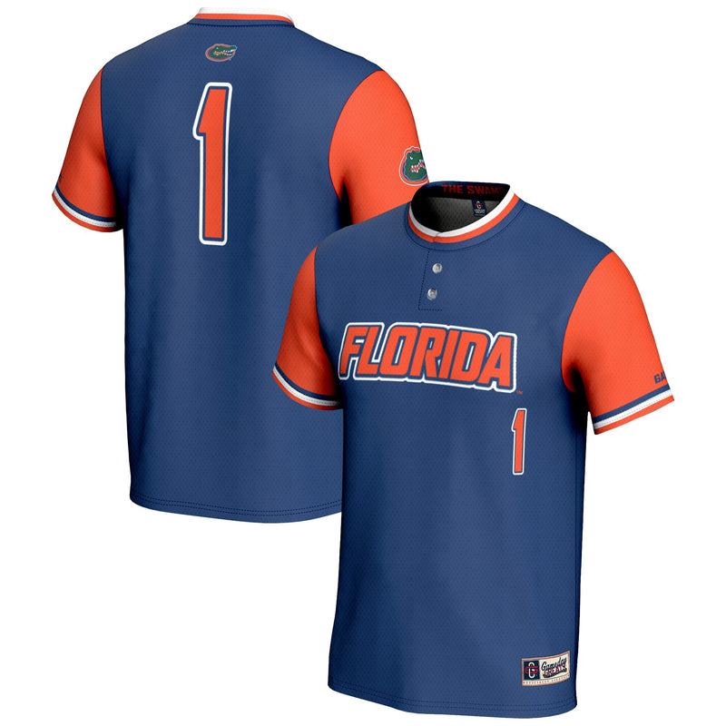 #1 Florida Gators GameDay Greats Lightweight Softball Jersey - Royal