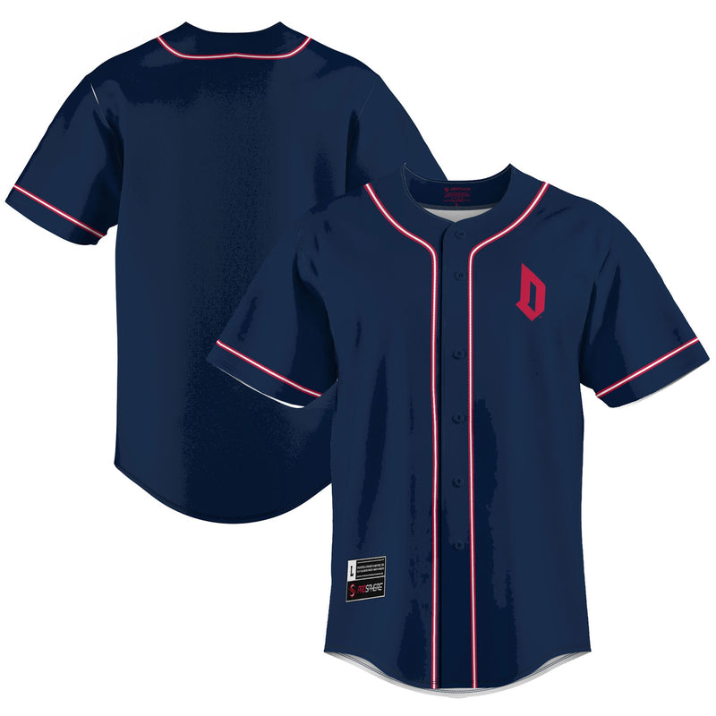 Duquesne Dukes GameDay Greats Lightweight Baseball Jersey - Blue