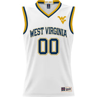 West Virginia Mountaineers GameDay Greats Lightweight NIL Pick-A-Player Basketball Jersey - White