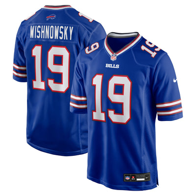 Buffalo Bills Mitch Wishnowsky Nike Royal Team Game Jersey