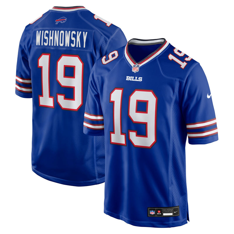 Buffalo Bills Mitch Wishnowsky Nike Royal Team Game Jersey