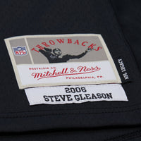 New Orleans Saints Steve Gleason Mitchell & Ness Black Legacy Replica Jersey