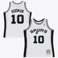 San Antonio Spurs Mitchell & Ness Dennis Rodman 1993 Authentic Jersey - White