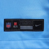 Tennessee Titans Nike Light Blue Oilers Throwback Custom Game Jersey