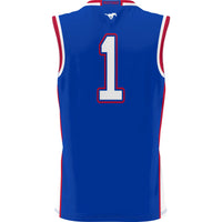 #1 SMU Mustangs GameDay Greats Lightweight Basketball Jersey - Royal