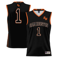 #1 Sam Houston State Bearkats GameDay Greats Replica Lightweight Basketball Jersey - Black
