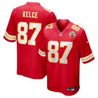 Kansas City Chiefs Travis Kelce Nike Red Game Jersey