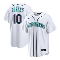 Seattle Mariners Victor Robles Nike White Home Replica Jersey