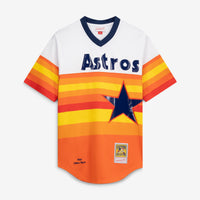 Houston Astros Nolan Ryan Mitchell & Ness White Throwback Authentic Jersey