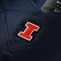 #1 Illinois Fighting Illini Nike Game Football Jersey - Navy