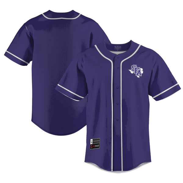 Stephen F Austin Lumberjacks GameDay Greats Lightweight Baseball Jersey - Purple
