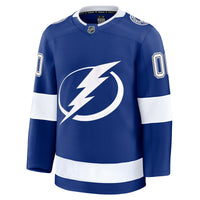 Tampa Bay Lightning Fanatics Blue Home Premium Custom Jersey