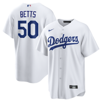 Los Angeles Dodgers Mookie Betts Nike White Home Replica Jersey