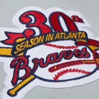 Atlanta Braves Fred McGriff Mitchell & Ness Gray 1995 Throwback Authentic Jersey