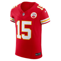 Kansas City Chiefs Patrick Mahomes Nike Red Team Vapor F.U.S.E. Elite Jersey