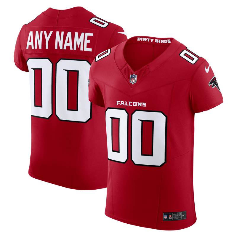 Atlanta Falcons Nike Red Vapor F.U.S.E. Elite Custom Jersey