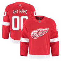 Detroit Red Wings Fanatics Red Home Authentic Pro Custom Jersey