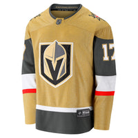 Vegas Golden Knights Ben Hutton Fanatics Gold Home Premier Breakaway Player Jersey