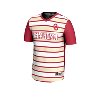 #1 Oklahoma Sooners GameDay Greats Lightweight Soccer Fashion Jersey - Crimson