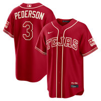 Texas Rangers Joc Pederson Nike Red 2026 City Connect Stadium Jersey