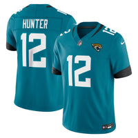Jacksonville Jaguars Travis Hunter Nike Teal Team Vapor F.U.S.E. Stitched Limited Jersey