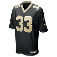 New Orleans Saints Jonas Sanker Nike Black Team Game Jersey
