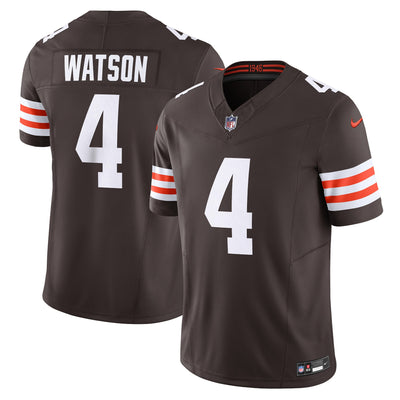 Cleveland Browns Deshaun Watson Nike Brown Vapor F.U.S.E. Limited Jersey