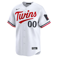Minnesota Twins Nike White Home Limited Custom Jersey