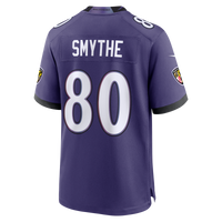 Baltimore Ravens Durham Smythe Nike Purple Team Game Jersey