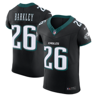 Philadelphia Eagles Saquon Barkley Nike Black Alternate Vapor F.U.S.E. Elite Jersey