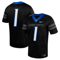 #1 Boise State Broncos Nike Untouchable Football Jersey - Black
