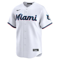 Miami Marlins Sandy Alcantara Nike White Home Limited Player Jersey