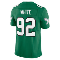 Philadelphia Eagles Reggie White Nike Kelly Green Alternate Vapor F.U.S.E. Limited Jersey