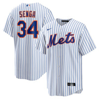New York Mets Kodai Senga Nike White/Royal Home Replica Player Jersey