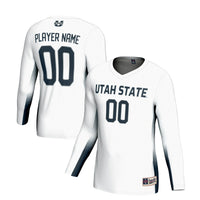 Utah State Aggies GameDay Greats NIL Lightweight Volleyball Jersey - White