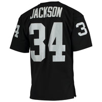 Las Vegas Raiders 1990 Bo Jackson Mitchell & Ness Black Authentic Throwback Retired Player Jersey