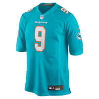 Miami Dolphins Ifeatu Melifonwu Nike Aqua Team Game Jersey