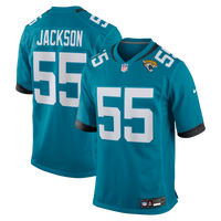 Jacksonville Jaguars Dequan Jackson Nike Teal Game Jersey