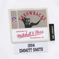 Dallas Cowboys Emmitt Smith Mitchell & Ness White 1994 Alternate Legacy Replica Jersey