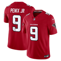 Atlanta Falcons Michael Penix Jr. Nike Red Team Vapor F.U.S.E. Stitched Limited Jersey