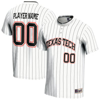 Texas Tech Red Raiders GameDay Greats NIL Pick-A-Player Lightweight Softball Jersey - White