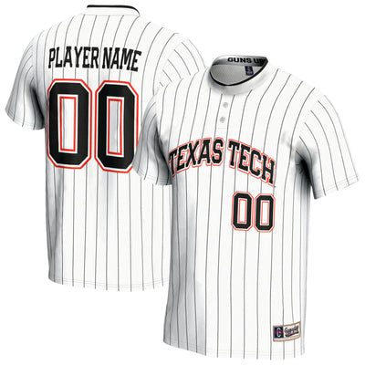 Texas Tech Red Raiders GameDay Greats NIL Pick-A-Player Lightweight Softball Jersey - White