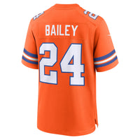 Denver Broncos Champ Bailey Nike Orange Retired Player Alternate Game Jersey