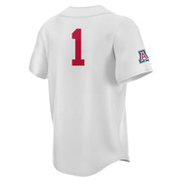 Arizona Wildcats GameDay Greats Lightweight Collegiate Baseball Fashion Jersey - White